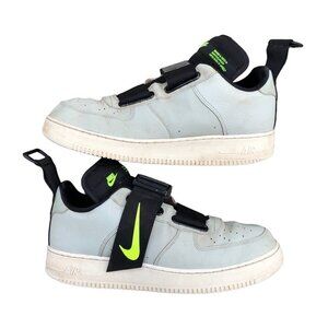 2018 Nike Air Force 1 Low Utility Spruce Fog Black Size 13